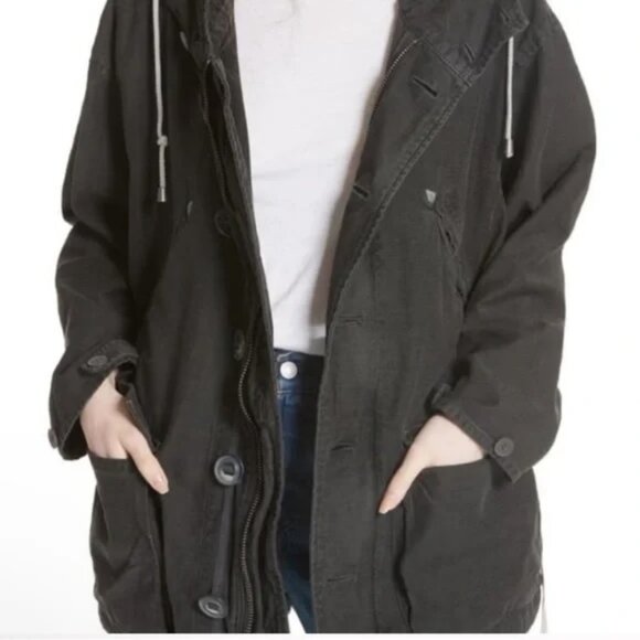 NWOT Free People Joshua Tree Anorak Jacket Black Size XS Retail:  $188 - Picture 4 of 6